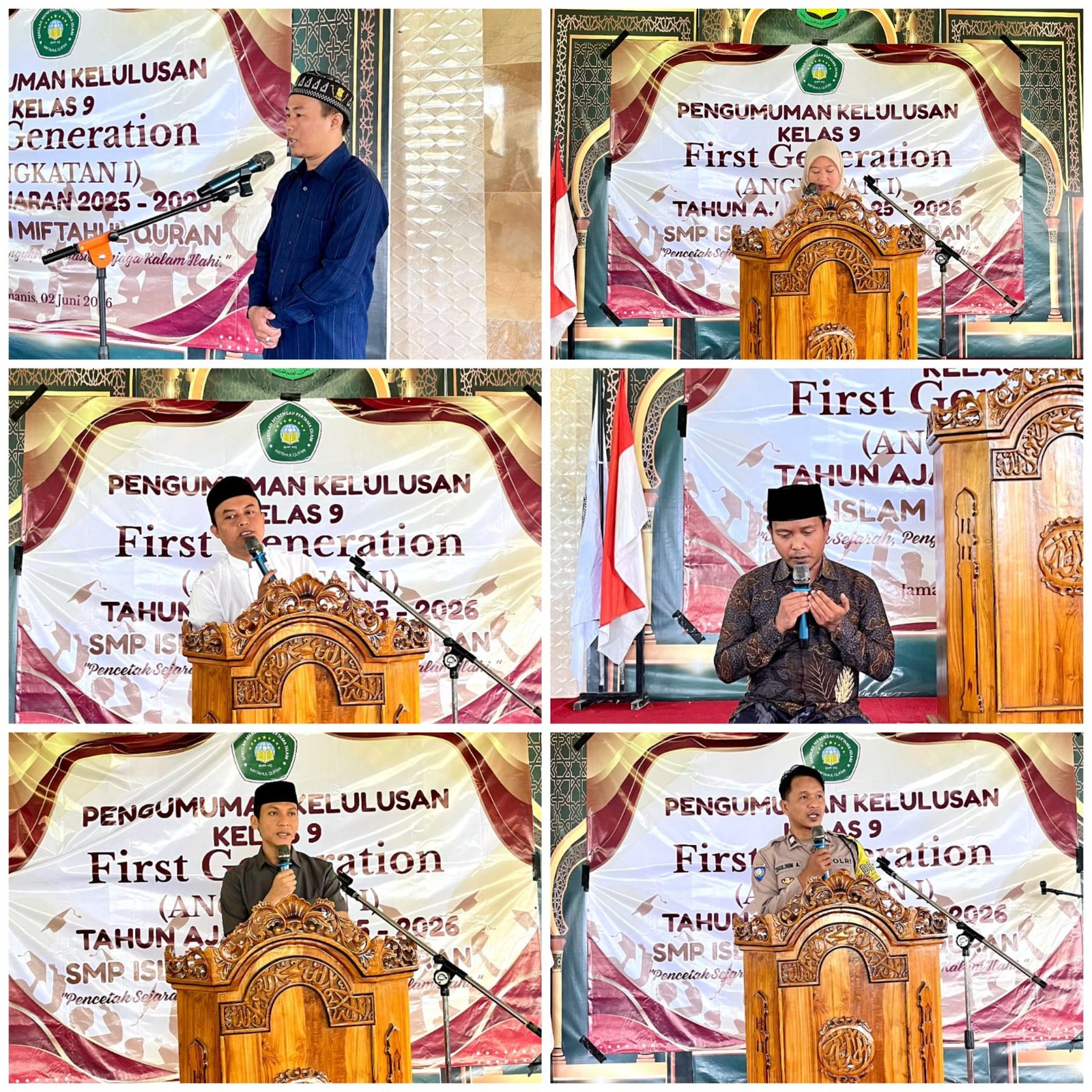 Pengumuman Kelulusan Kelas IX Angkatan I, Menandai Langkah Awal Menuju Masa Depan