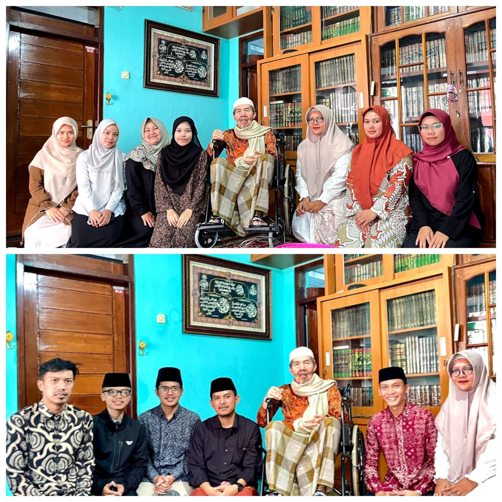 Memohon Wejangan dan Doa, SMP Islam Miftahul Qur’an Bersilaturahmi kepada Kasepuhan Pondok Pesantren
