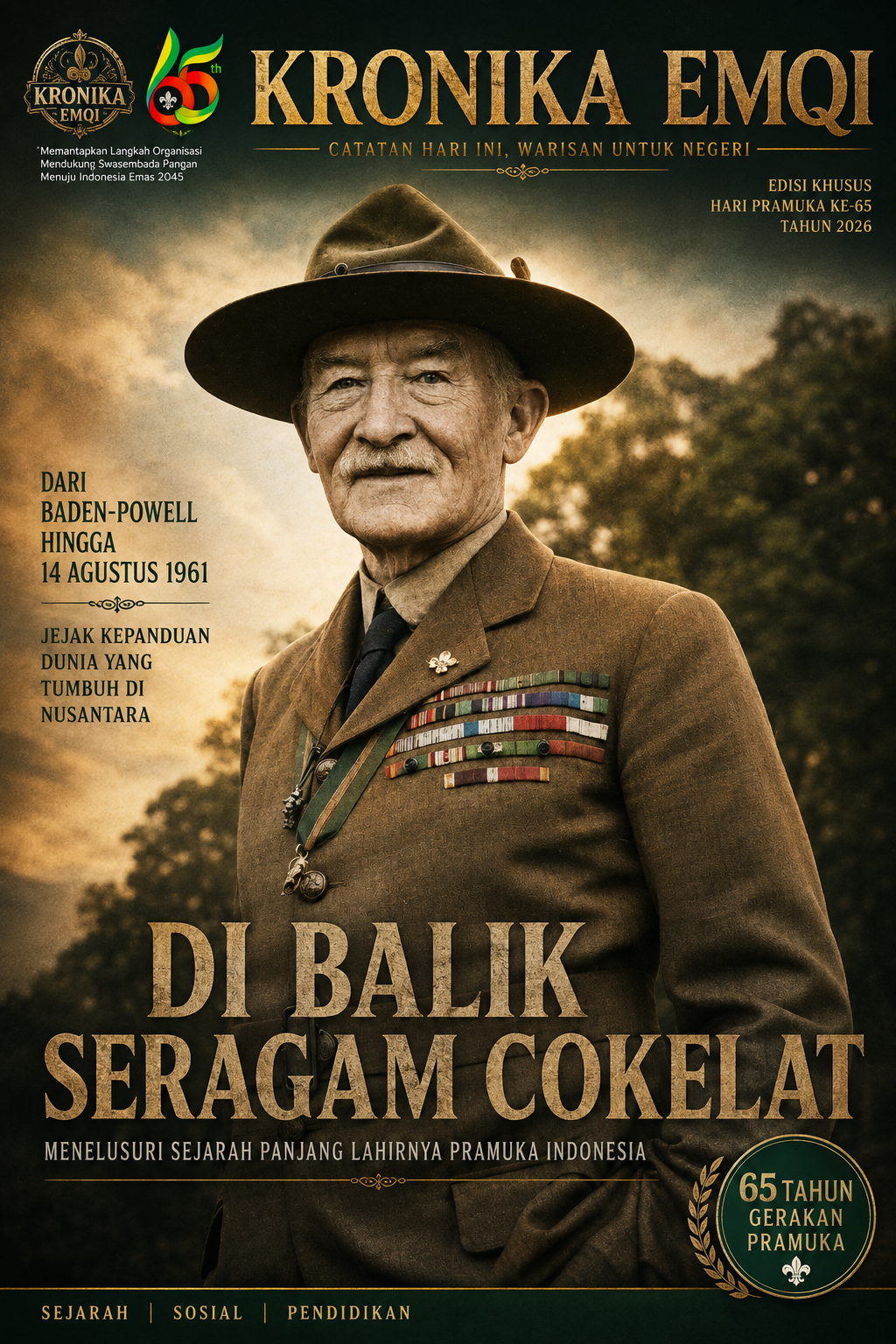 Mengenal Baden-Powell, Pelopor Gerakan Pramuka Dunia