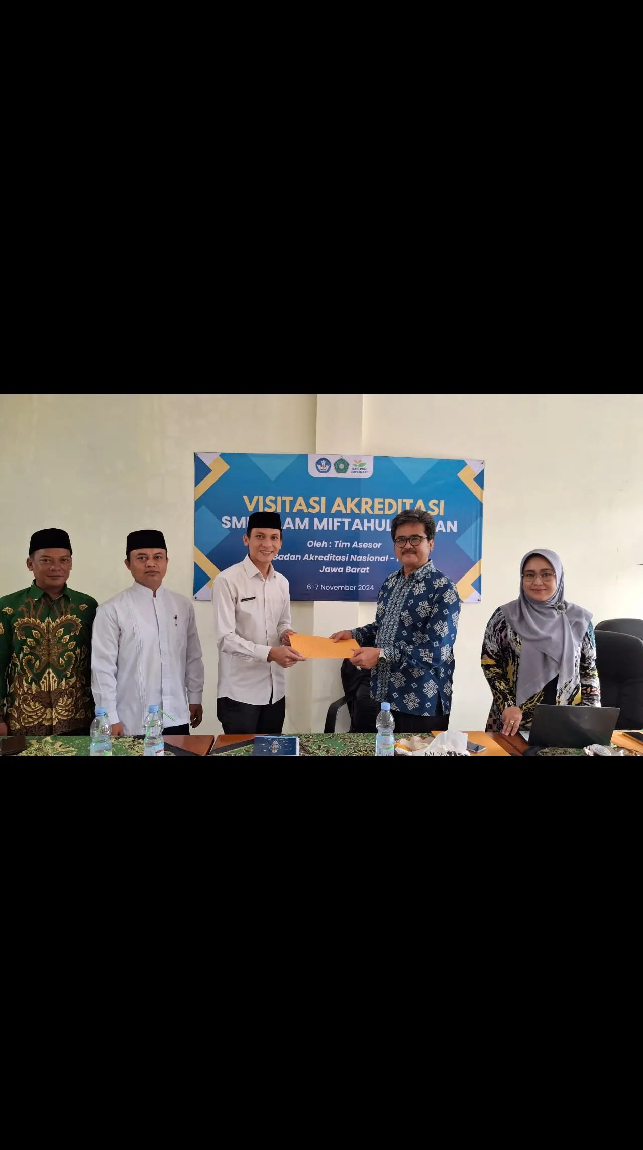 Kegiatah Akreditasi SMPI Miftahul Qur'an