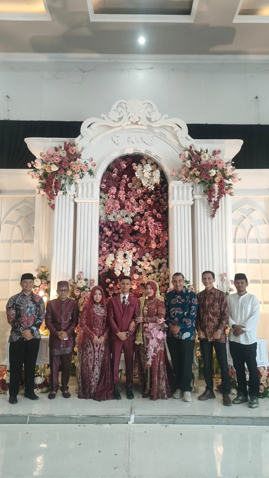 Kegiatan Menghadiri Pernikahan Putra Ketua MKKS Wil. Ciawi