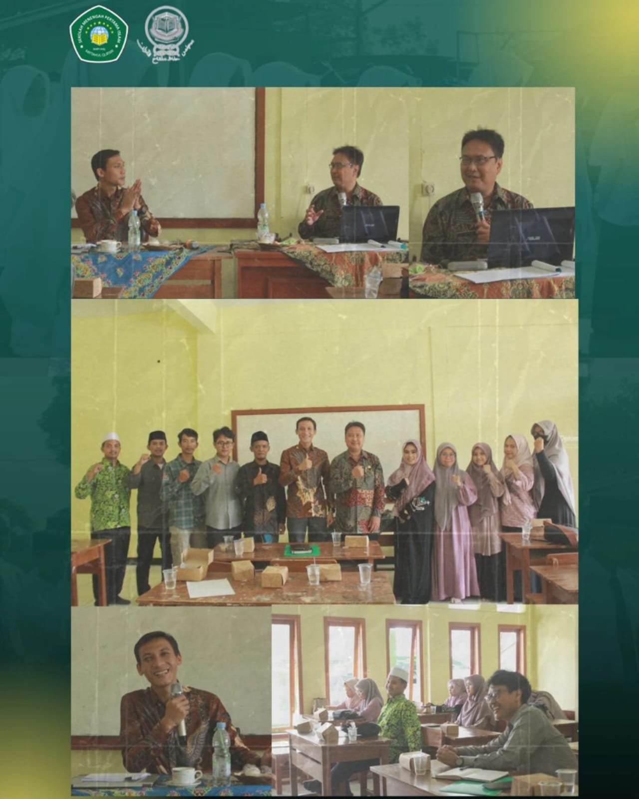 Pembinaan administrasi sekolah oleh pengawas bapak Eka Soemantri, S.Pd., M.Pd.