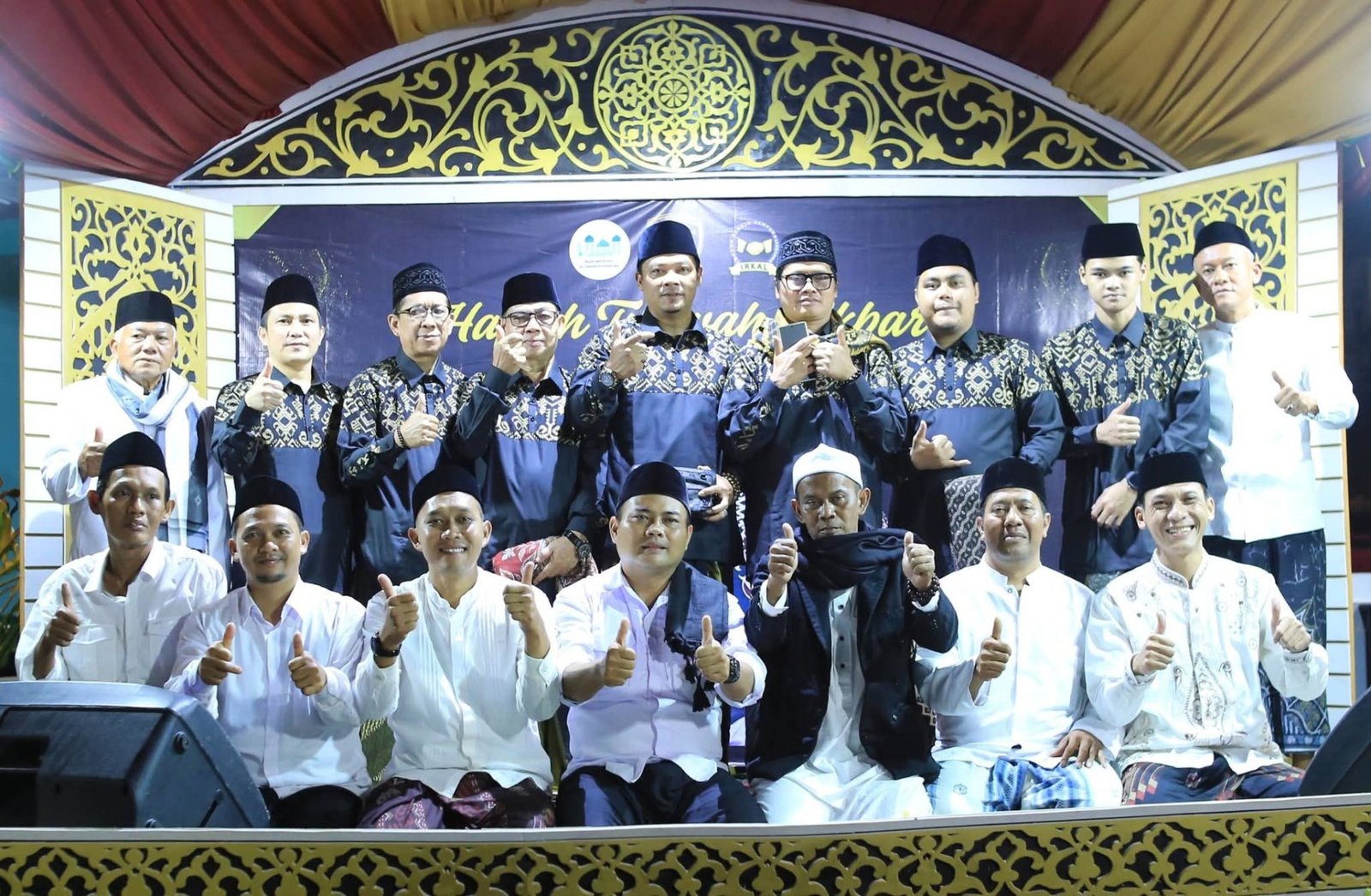 Foto bersama COMPAQ pada acara Haflah Tilawah Akbar