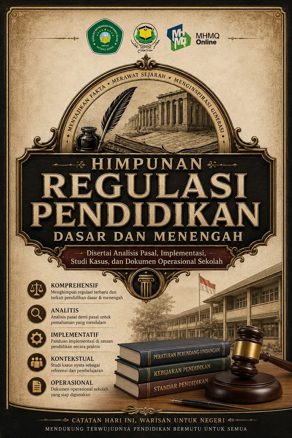 Cover Buku Himpunan Regulasi Pendidikan Dasar dan Menengah