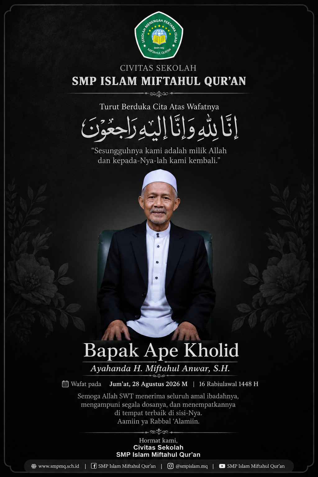 Ucapan Belasungkawa