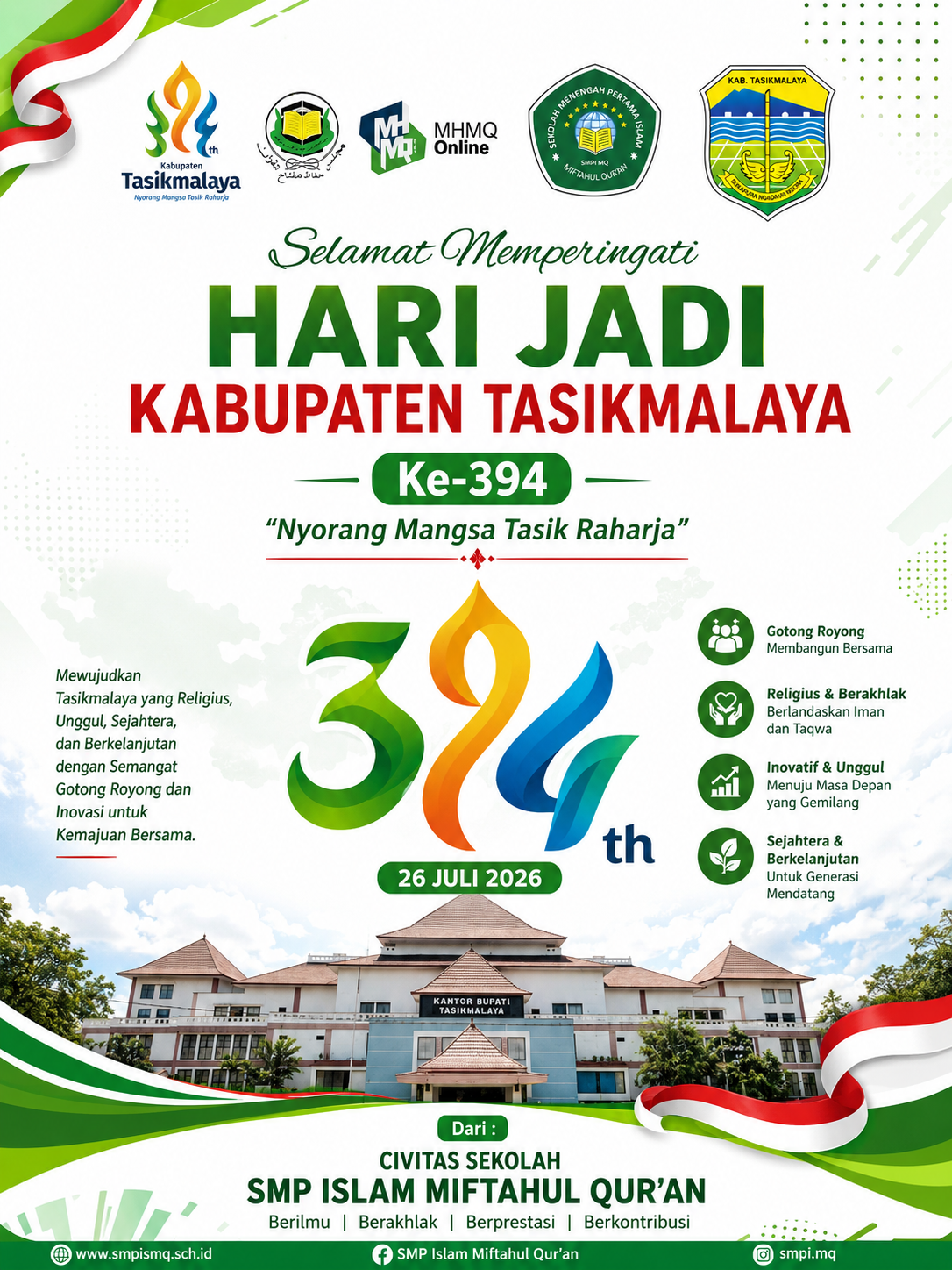 Hari Jadi Kab. Tasikmalaya Ke-394